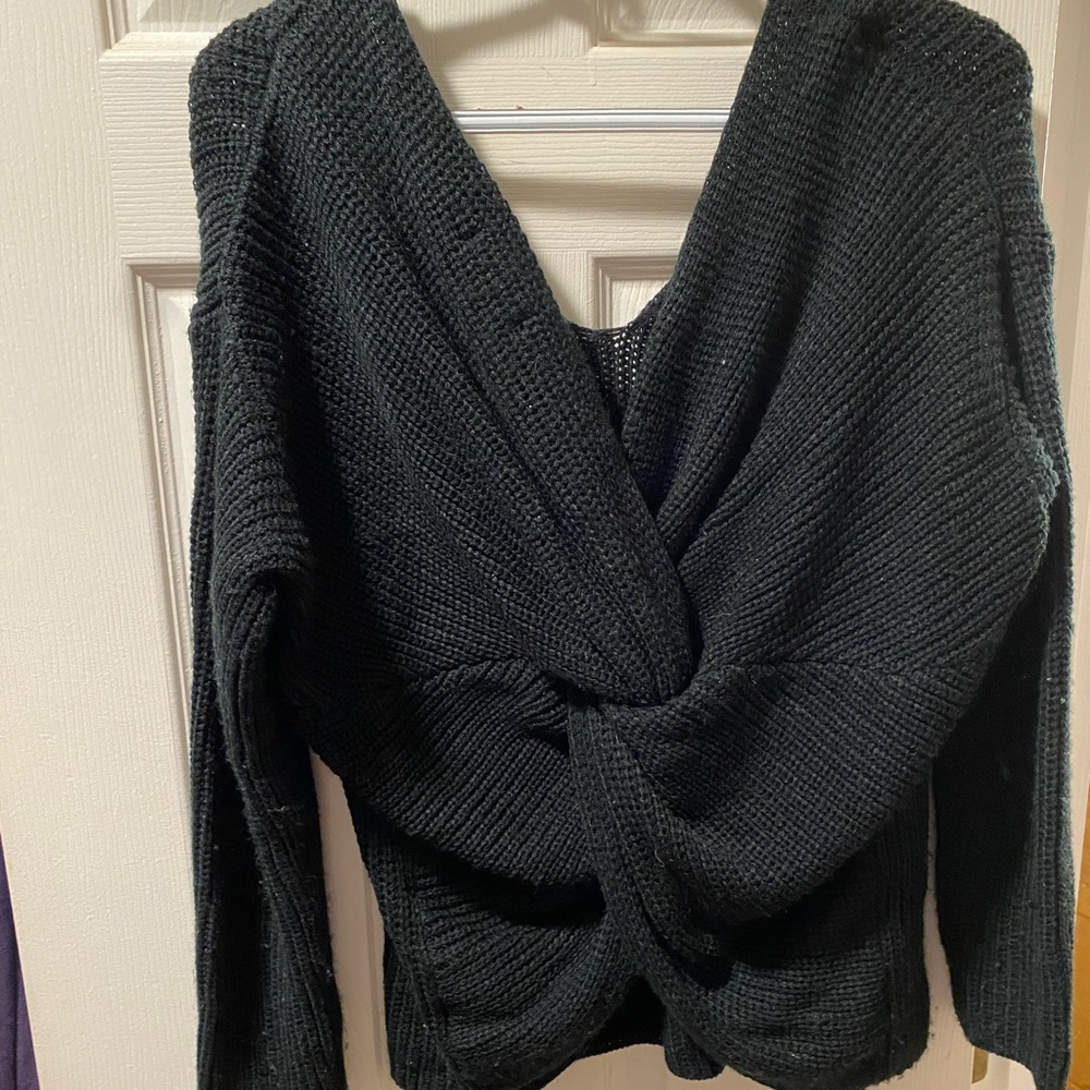 Black sweater